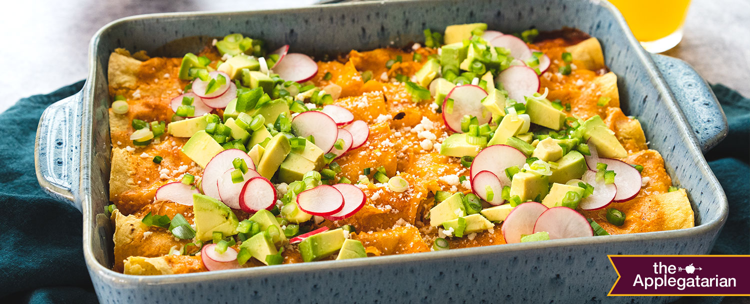 Recipes Breakfast Enchiladas with Turkey Sausage Applegate